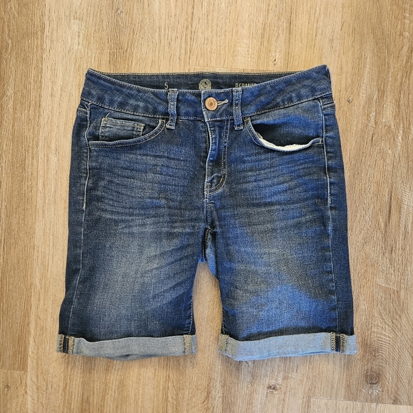 SO junior jean Bermuda shorts size 5 - Picture 1 of 5